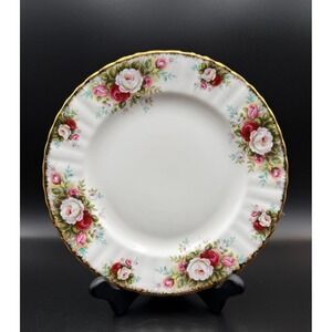 1 - Royal Albert Celebration Salad Plate Bone China Made in England 8"